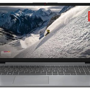 لپ‌تاپ لنوو مدل IdeaPad 1 15IJL7 با پردازنده Celeron N4500، رم DDR4 8GB با فرکانس 2933MHz، حافظه SSD با ظرفیت 256GB، نمایشگر 15.6 اینچ TN با وضوح Full H
